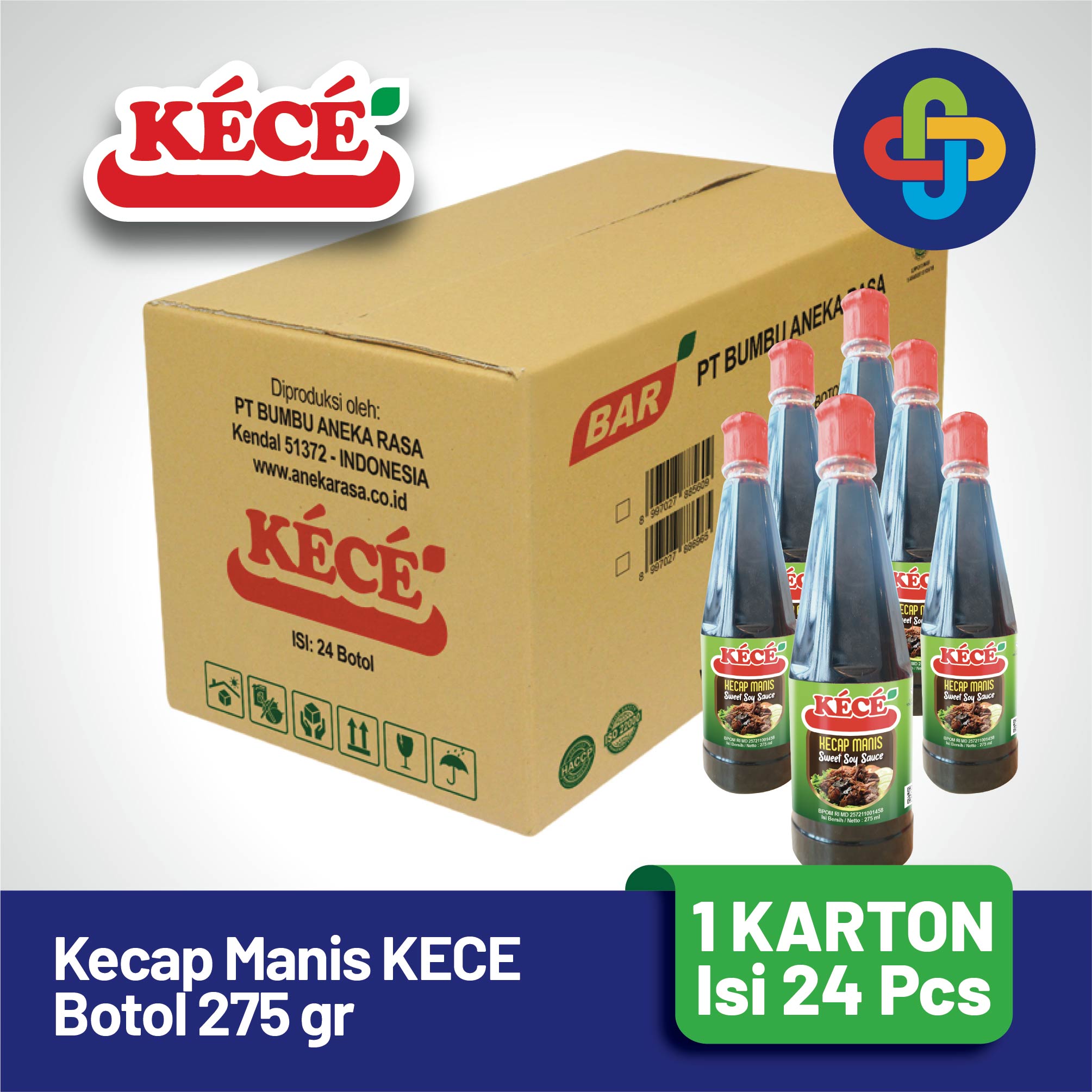 Kecap Manis KECE Botol 275 gr